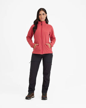 Jaqueta Fleece Galapagos Kathmandu 2.0 Feminina Goiaba