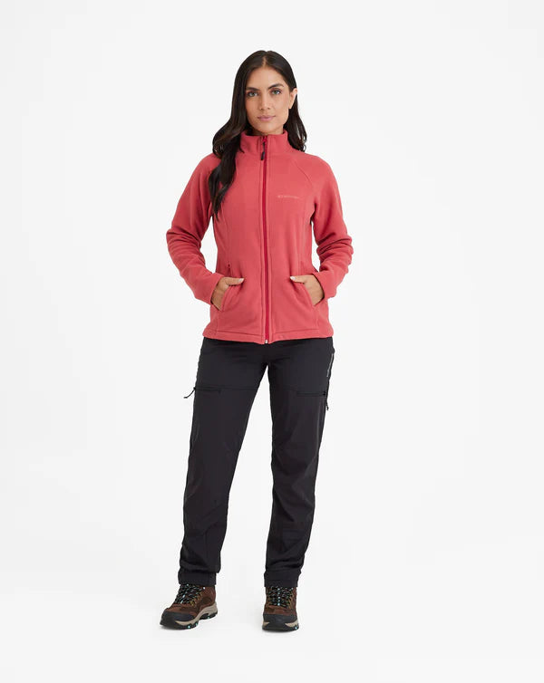 Jaqueta Fleece Galapagos Kathmandu 2.0 Feminina Goiaba
