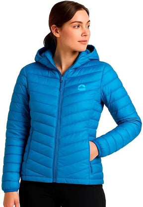 JAQUETA PUFFER PATAGONIA SINTETICA FEMININA CIANO