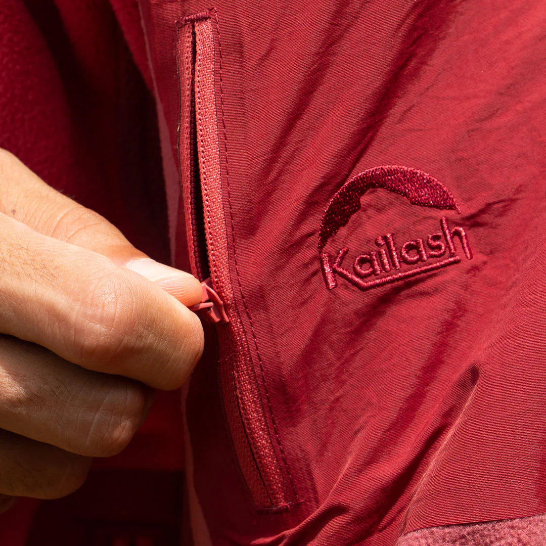 JAQUETA FLEECE LHOTSE MASC. VERMELHA