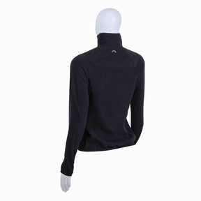 JAQUETA FLEECE CHAMONIX 1/2 ZIPER XLITE FEMININA PRETO