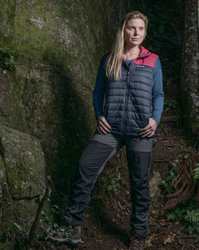 Calça Técnica Galapagos Hiker Feminina Preto com Chumbo