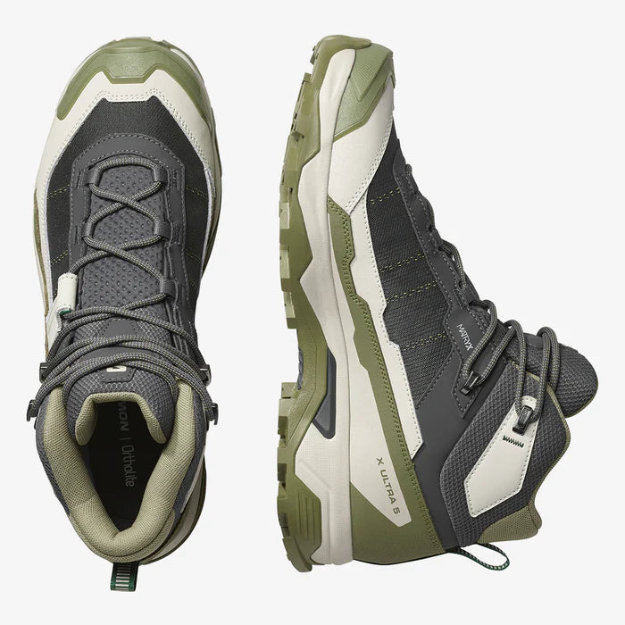 BOTA X ULTRA 5 MID GTX MASCULINA VERDE/CINZA/PRETO