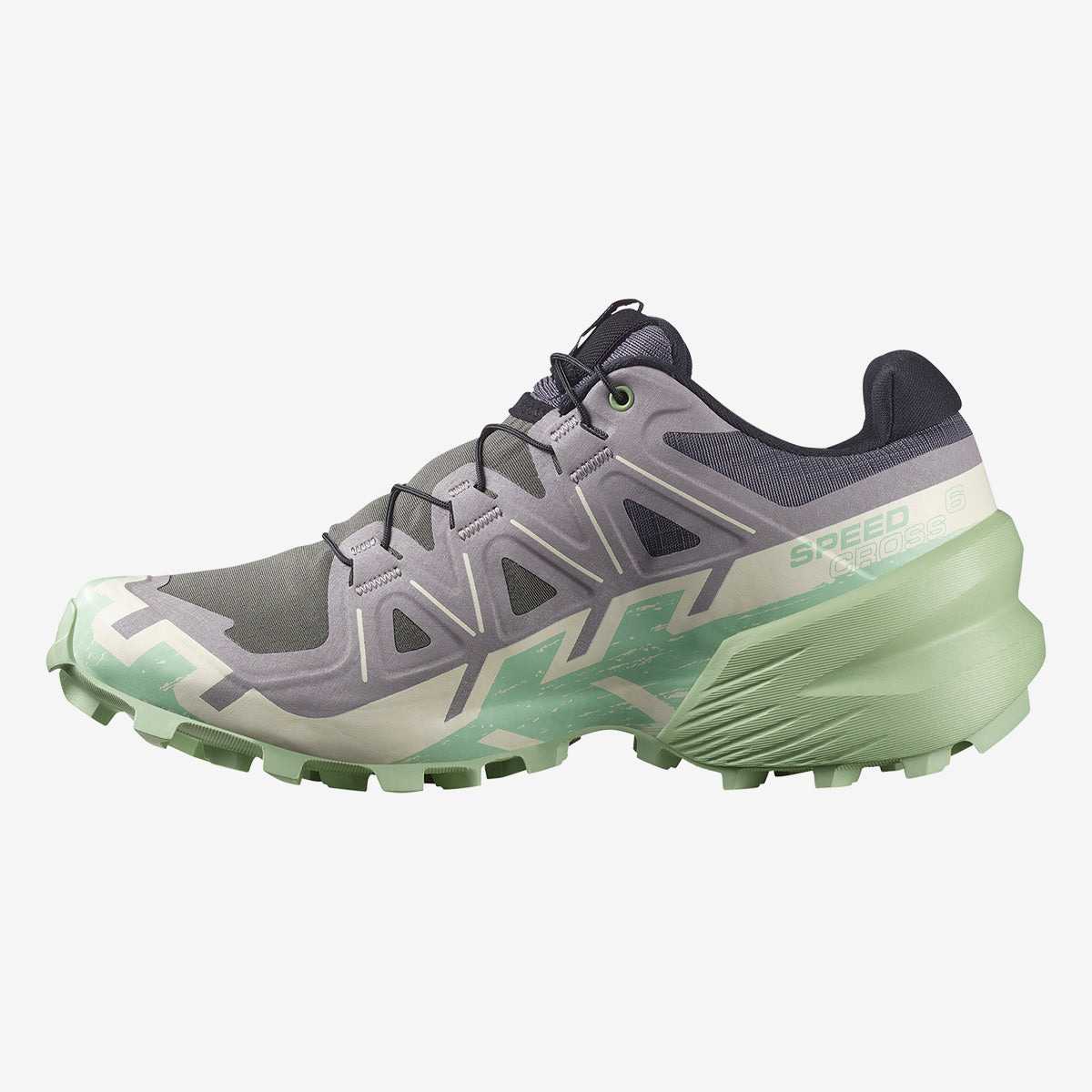 TENIS SPEEDCROSS 6 FEMININO CINZA/VERDE