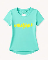 CAMISETA RUNNING PRO WMNS KAILASH FEMININO AZUL TIFANNY
