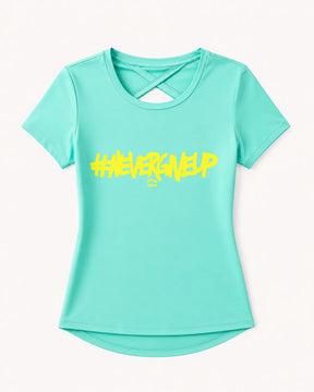 CAMISETA RUNNING PRO WMNS KAILASH FEMININO AZUL TIFANNY
