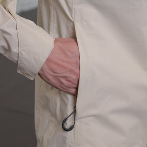 JACKET ANORAK WATERPROOF ANDES X-LITE FEMININA  UTMB OFF WHITE