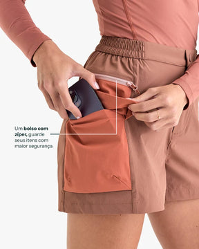SHORTS CARGO GALAPAGOS RAVEN FEMININO
