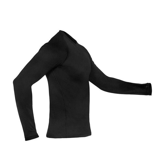 T-SHIRT THERMO SKIN ML PRETO