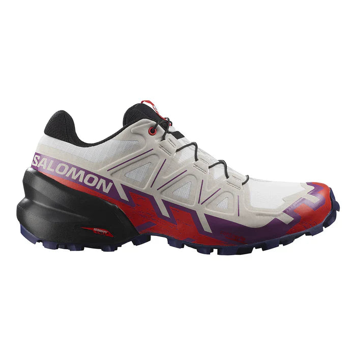 TENIS SPEEDCROSS 6 FEMININO CINZA/VERMELHO/ROXO