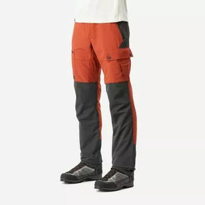 CALÇA MASCULINA TRILHA TREKKING MT 500 LARANJA