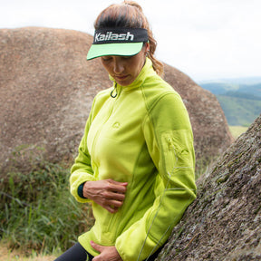 JAQUETA FLEECE LHOTSE FEMININA VERDE LIMAO