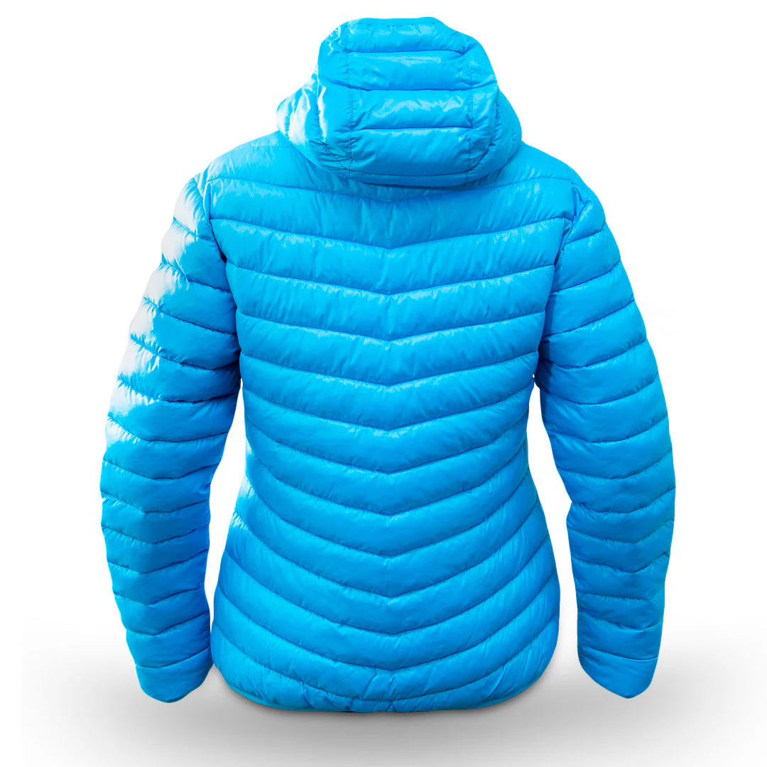 JAQUETA PUFFER PATAGONIA SINTETICA FEMININA CIANO