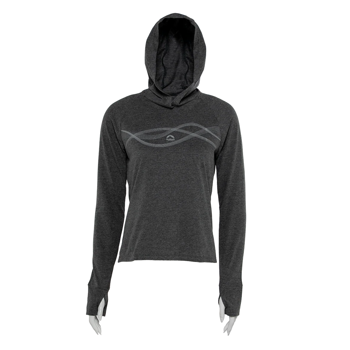 CAMISETA HOODIE WMN'S FEMININO CINZA