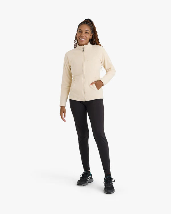 Jaqueta Fleece Galapagos Kathmandu Feminino Marfim