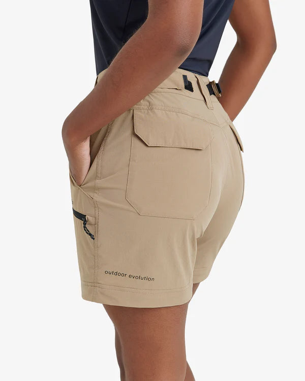 Calça conversível Galapagos Atlas Feminino Caqui