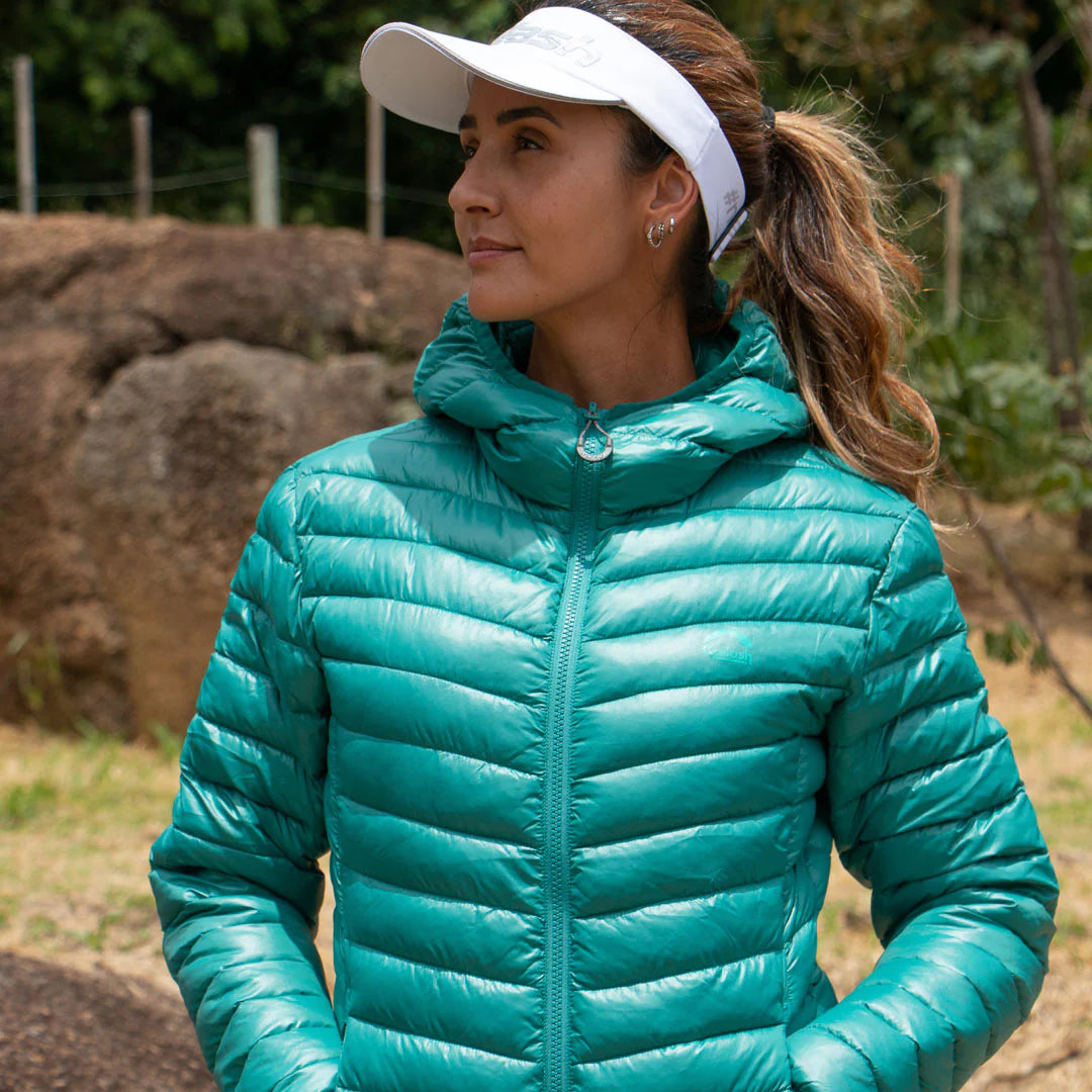 JAQUETA PUFFER PATAGONIA SINTETICA FEMININA ESMERALDA