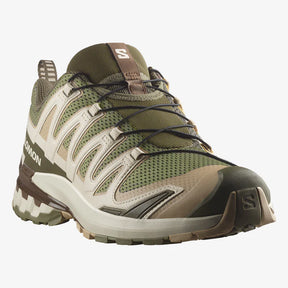 TENIS XA PRO 3D V9 MASCULINO VERDE/CINZA/MARROM