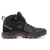 BOTA EXEO MID GTX FEMININO PRETO/LILAS/CZ