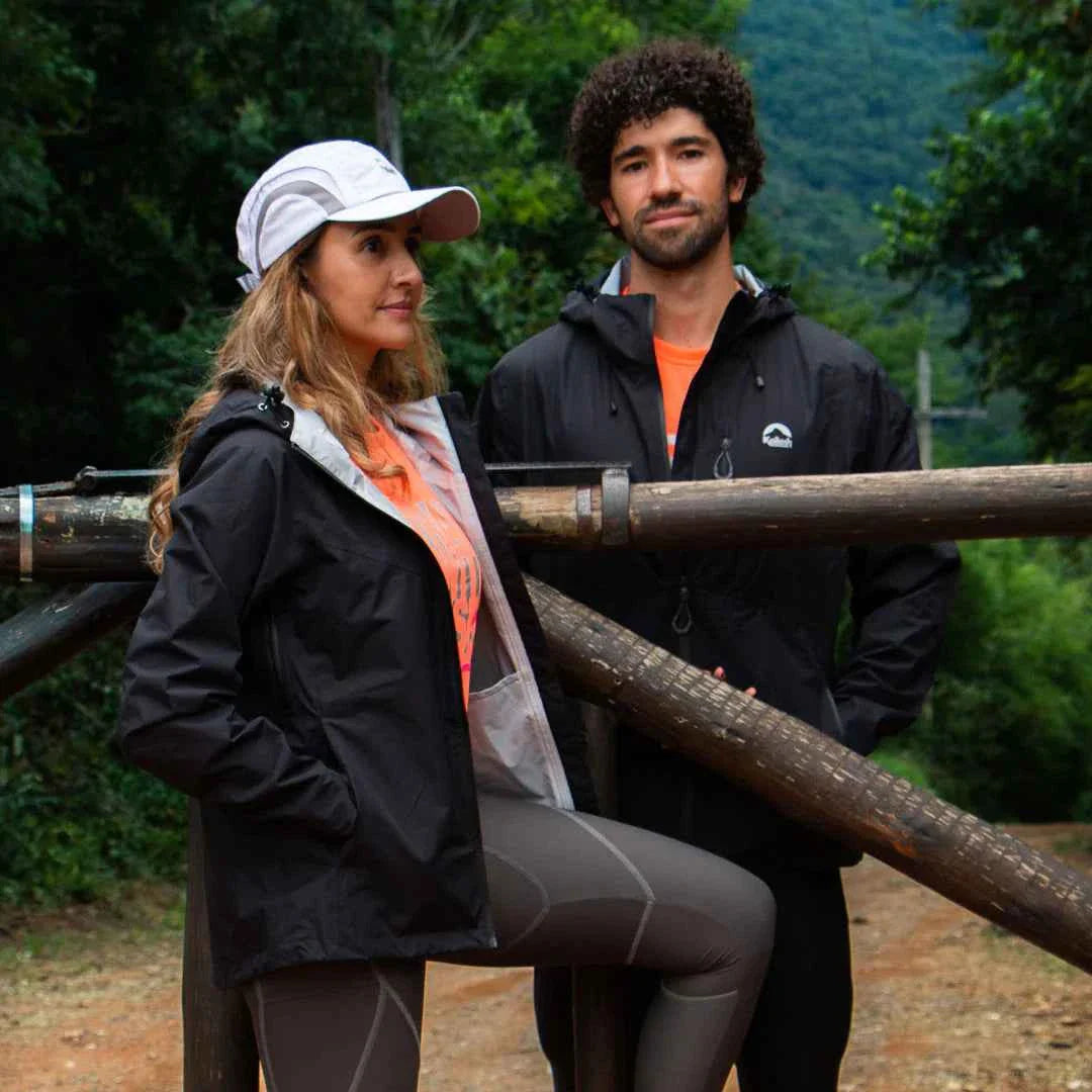 JAQUETA ANORAK IMPERMEAVEL ANDES PRO FEMININO PRETA