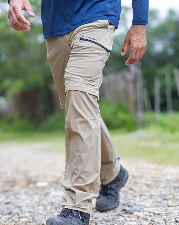 Calça Conversível Galapagos Atlas Masculino Caqui