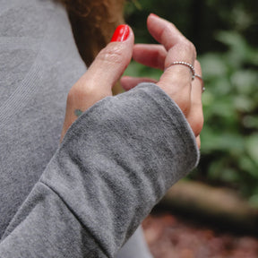 CAMISETA HOODIE WMN'S FEMININO CINZA