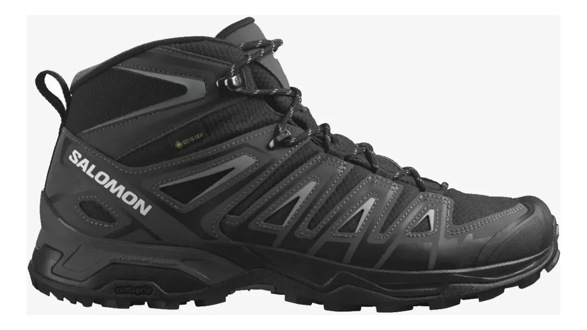 BOTA X ULTRA PIONEER MID GTX MASCULINO PRETO/PRETO