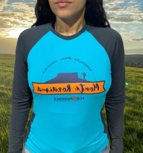CAMISETA RAGLAN MANGA LONGA MONTE RORAIMA FEMININA