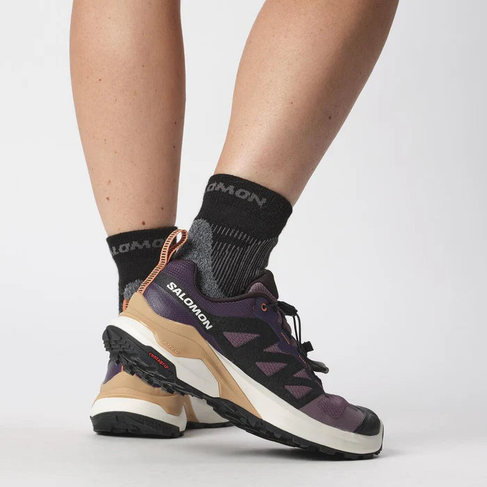 TENIS X-ADVENTURE FEMININO ROXO/BEGE/BRANCO