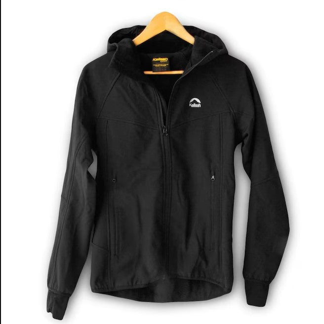 JAQUETA SOFTSHELL COM CAPUZ ASPEN FEMININA PRETA