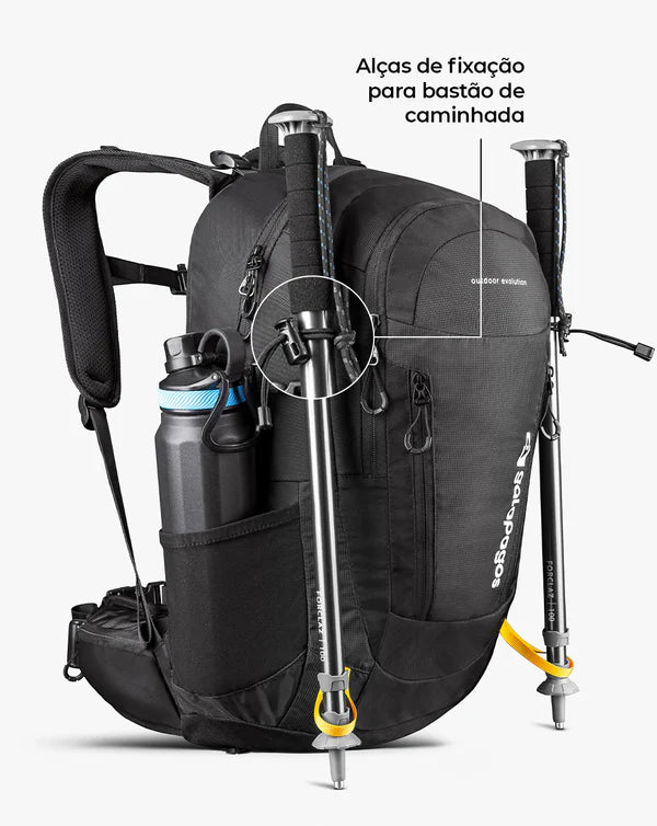 Mochila Ataque Galapagos Vórtex Preto 35 L