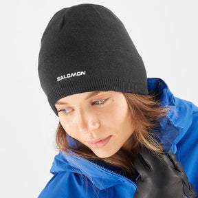 GORRO SALOMON DEEP BLACK PRETO