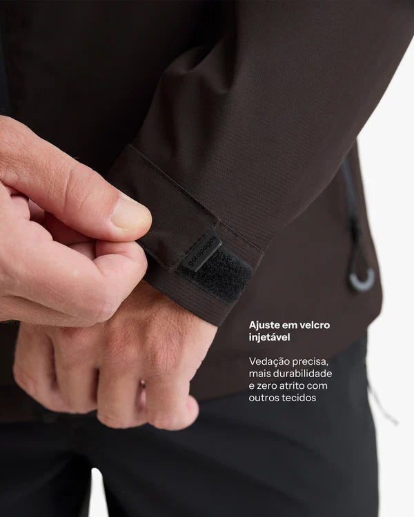 Jaqueta Impermeável Galapagos Darwin Heat Masculino Preto