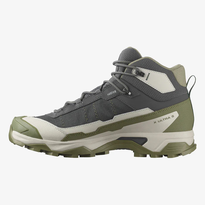 BOTA X ULTRA 5 MID GTX MASCULINA VERDE/CINZA/PRETO