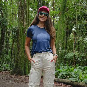 CAMISETA RUNNING PRO WMNS KAILASH FEMININO AZUL MARINHO
