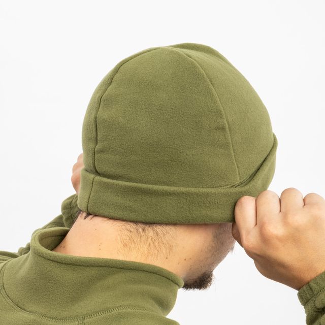 GORRO TRAIL THERMO FLEECE VERDE MUSGO