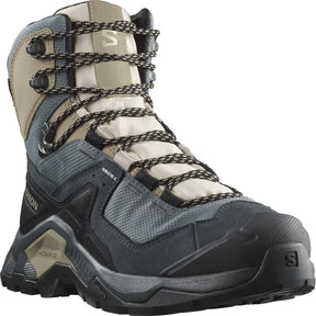 BOTA QUEST ELEMENT GTX FEMININA PRETO/MUSGO/CINZA