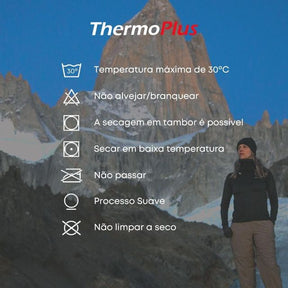 BLUSA THERMO PLUS MASCULINA PRETO