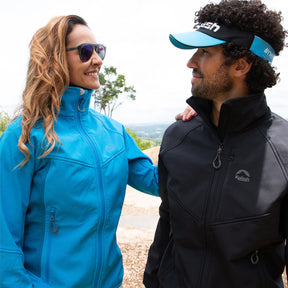 JAQUETA SOFTSHELL BARILOCHE FEM. AZUL