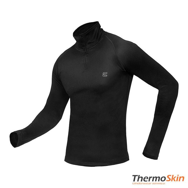 BLUSA THERMO SKIN MASCULINA PRETO