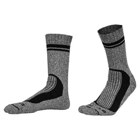 MEIA TRAIL MESCLA/PRETO