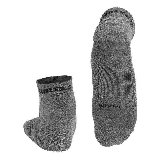 MEIA DUO MESCLA/PRETO