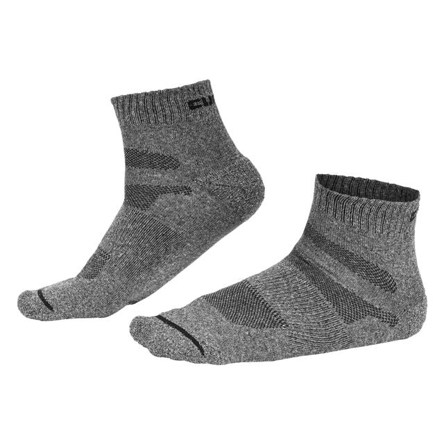 MEIA DUO MESCLA/PRETO