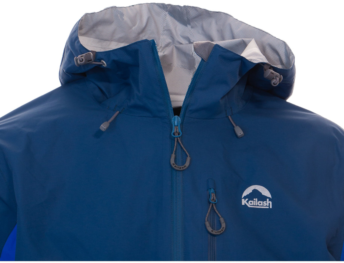 JAQUETA ANORAK IMPERMEAVEL ANDES MASCULINA MARINHO/ AZUL