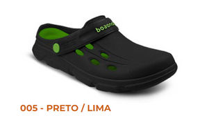 CALÇADO CONFORTO ADVENTURE MASCULINO- PRETO/LIMA