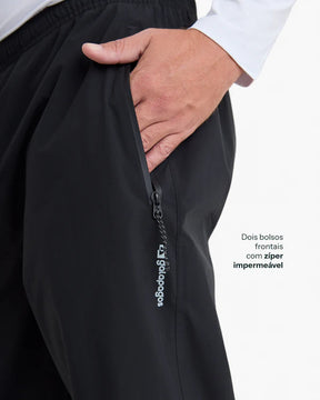 CALÇA IMPERMEÁVEL GALAPAGOS DARWIN STORM MASC PRETA