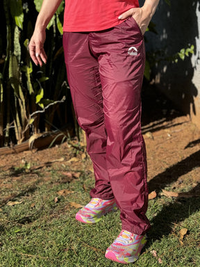 CALÇA CORTA-VENTO X-LITE FEMININO VINHO