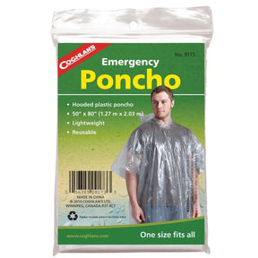 CAPA DE CHUVA COGHLANS EMERGENCY PONCHO