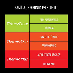 BLUSA THERMO SKIN FEMININO PRETO