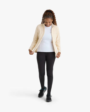 Jaqueta Fleece Galapagos Kathmandu Feminino Marfim